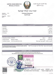Police Clearance Certificate (PCC) Dubai-Complete Guide 2026