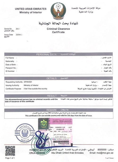 Police Clearance Certificate (PCC) Dubai-Complete Guide 2026